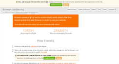 Desktop Screenshot of browserupdate.org
